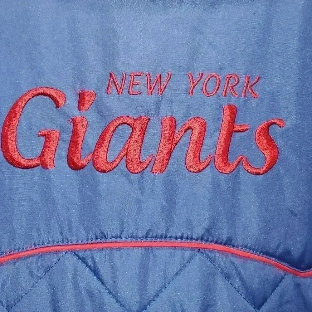 NFL Team Apparel New York Giants Quilted Coat Women's Size XL - Picture 10 of 15